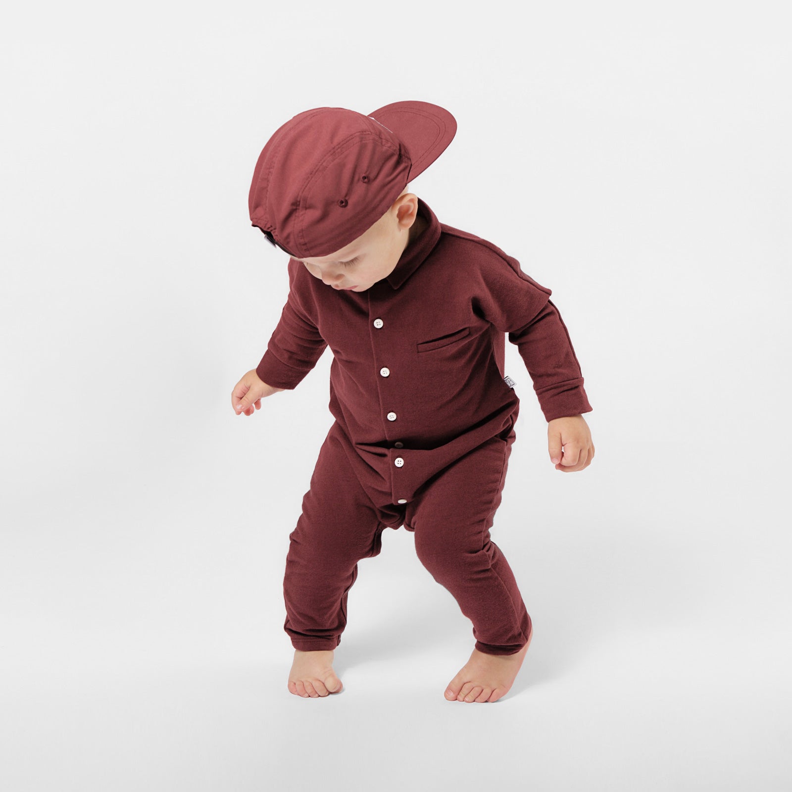 Schmeck 5-Panel Cap (Burgundy)